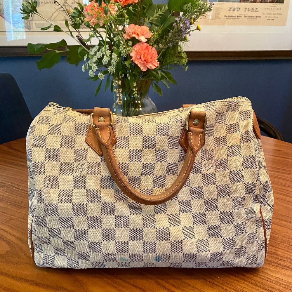 Louis Vuitton Speedy 30 - Damier Azur